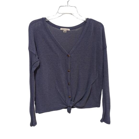 American Eagle Button Front Knit Top, EUC, XS - Picture 1 of 5